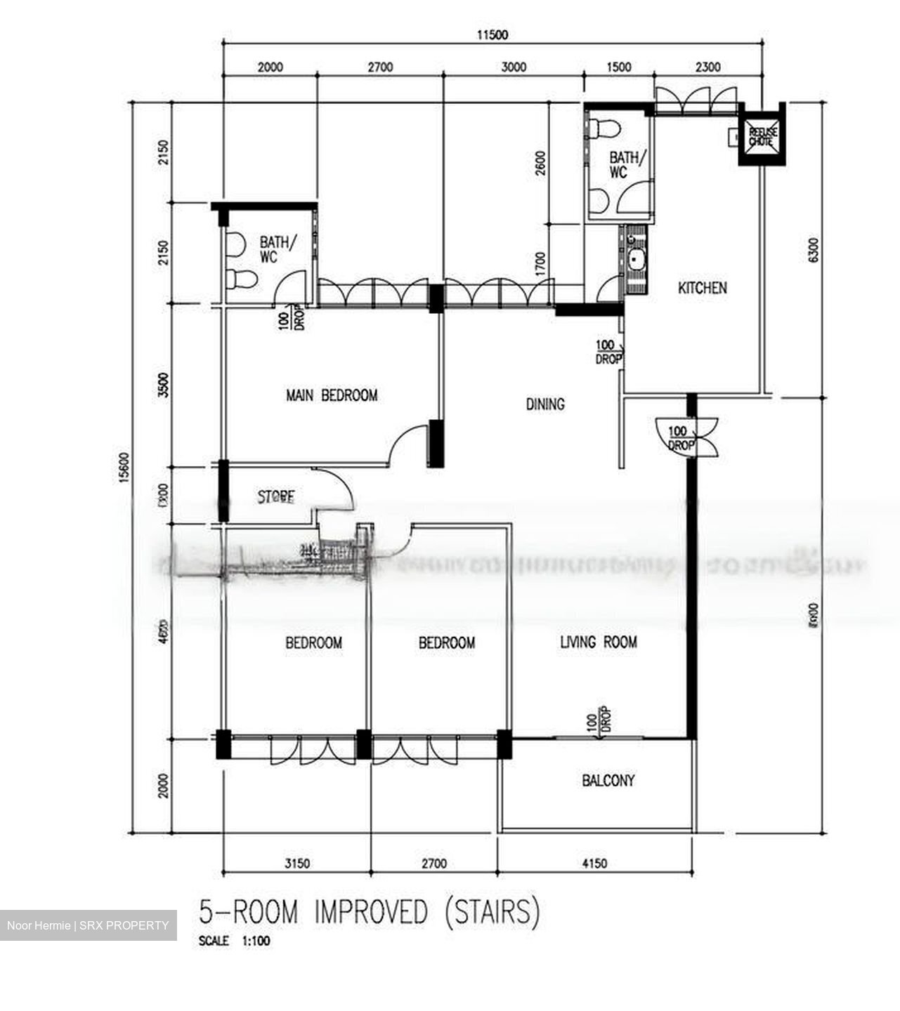 Blk 613 EUNOS GROVE (Bedok), HDB 5 Rooms #457441221